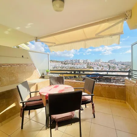Wonderful First Line Of The Appartamento Costa Adeje (Tenerife)